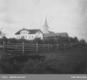 Østre Aker kirke og prestegård 1870-80