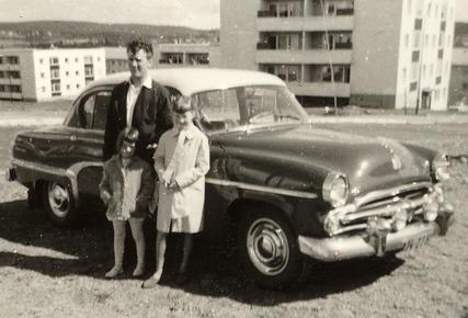 Fin bil på Nordtvet i 1964
