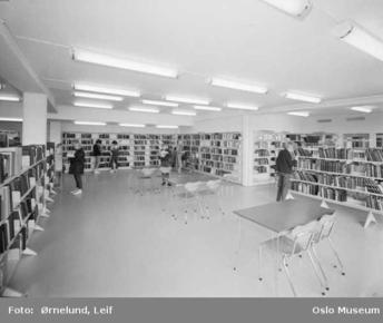  Deichmanske bibliotek, Veitvet 1961 