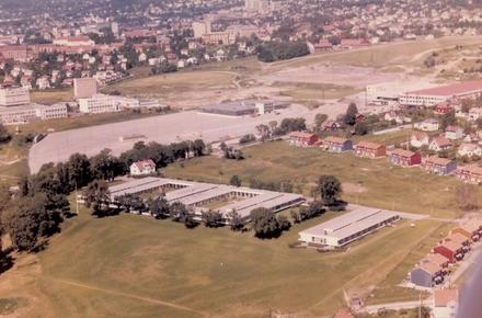 Økern sykehjem 1969 flyfoto