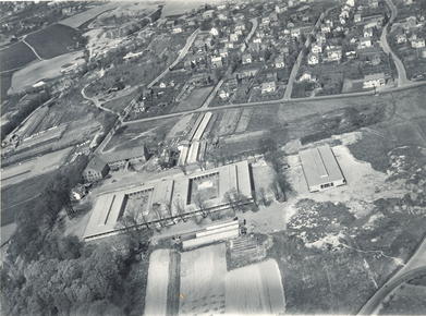 Økern sykehjem og økern gård 1955