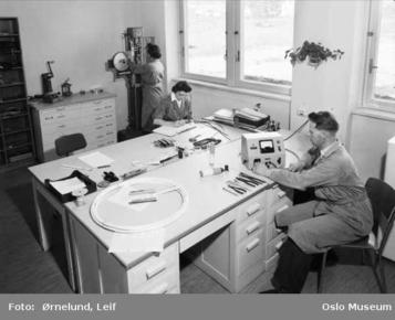 Standard Telefon-og Kabelfabrikk 1957 lab