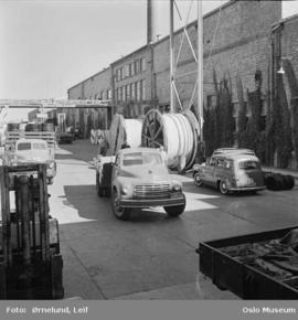 Standard telefon-og kabelfabrikk 1959 Økern kabelgata