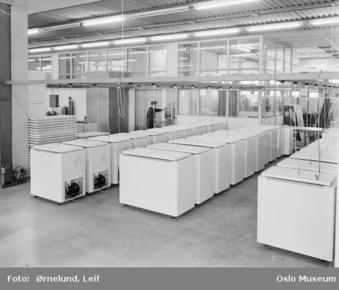 Standard telefon-og kabelfabrikk 1961 frysere