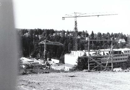 Utsikt fra Stig gård 1968